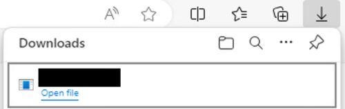 Click Open File